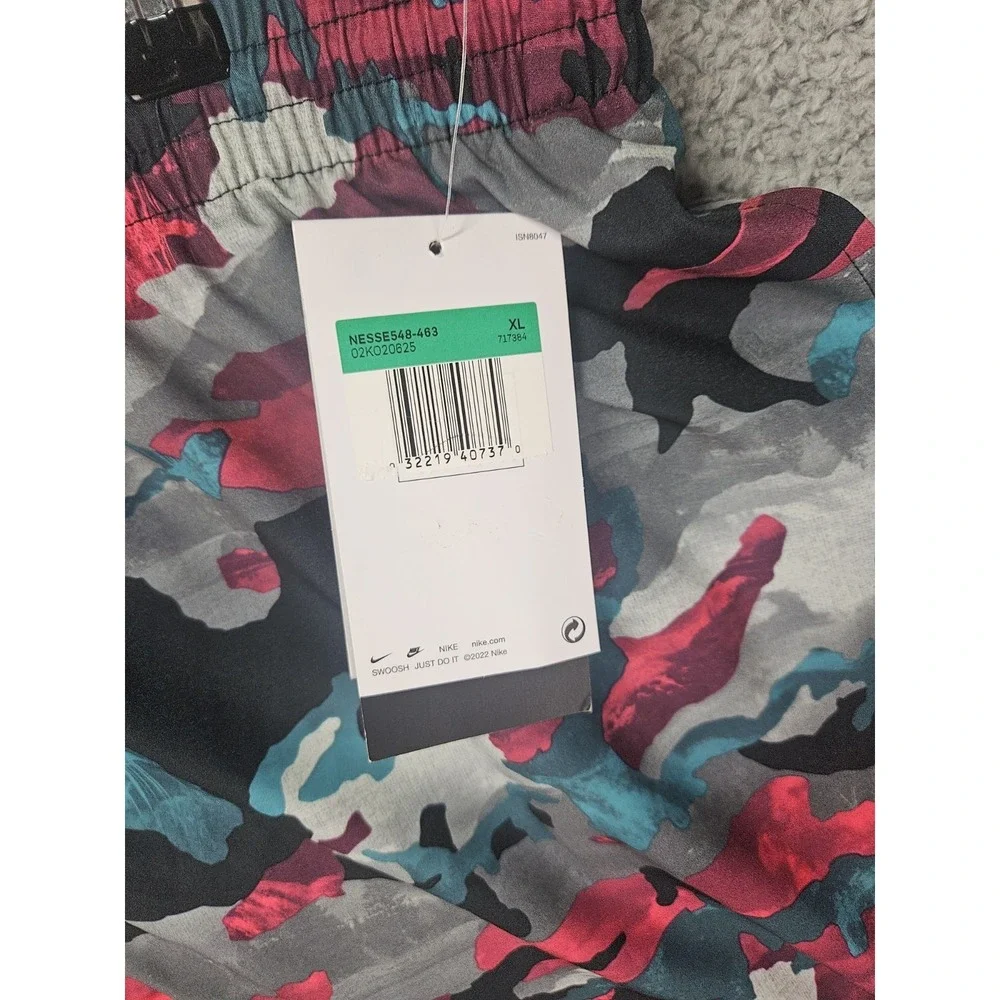 Nike Swim Trunks Men's XL Dusty Cactus Camo 4 Way Stretch Shorts NWT
